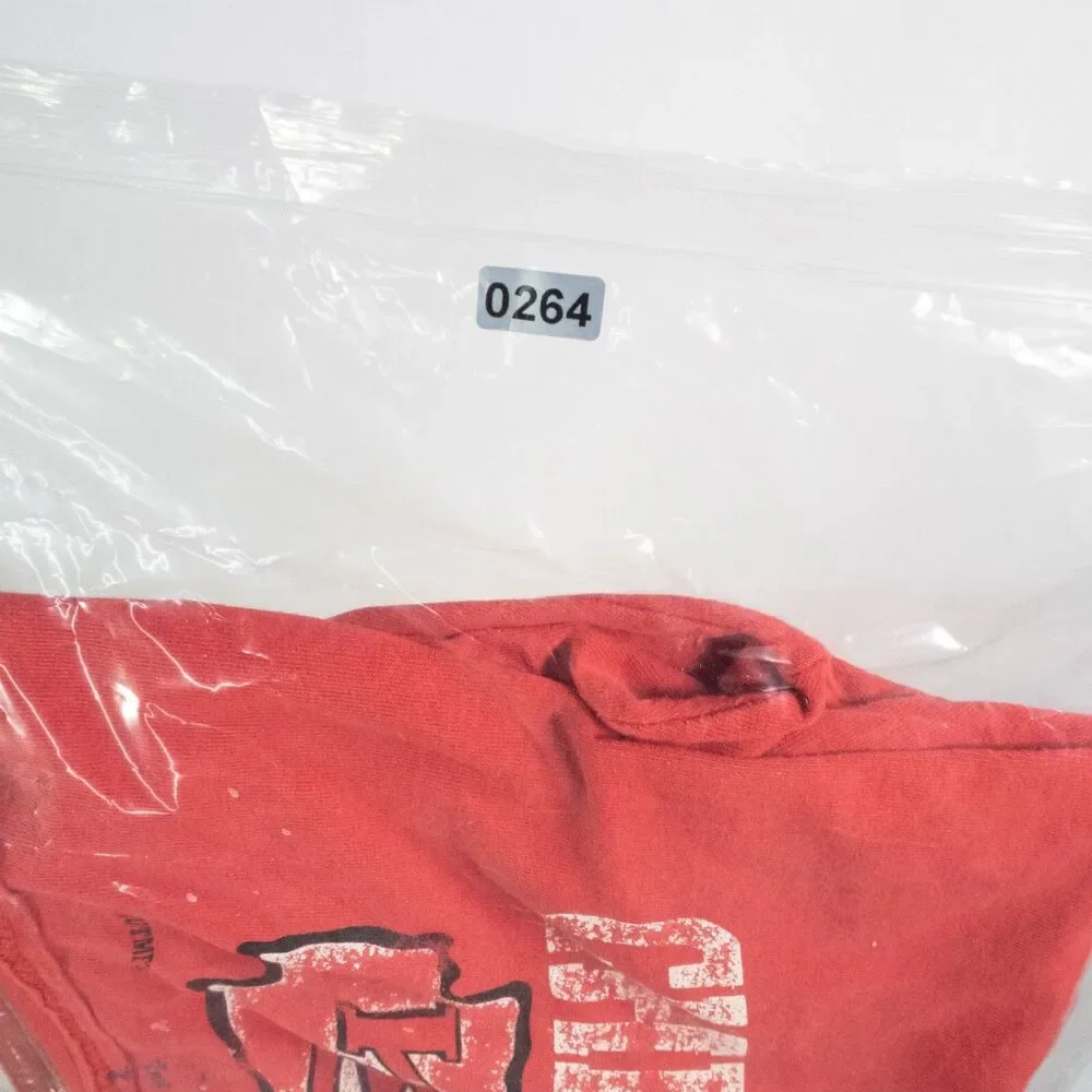 Vintage 1993 Kansas City Chiefs Nutmeg Shorts Men's Size XL Thrashed Distressed